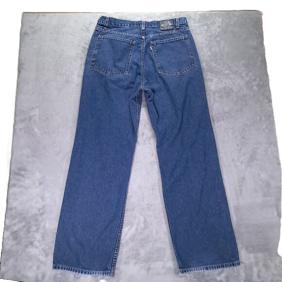 Vintage Levis SILVERTAB Jean Mens 34x31, Tag 34x34 Y2K Low Loose  Blue Denim - Picture 2 of 12